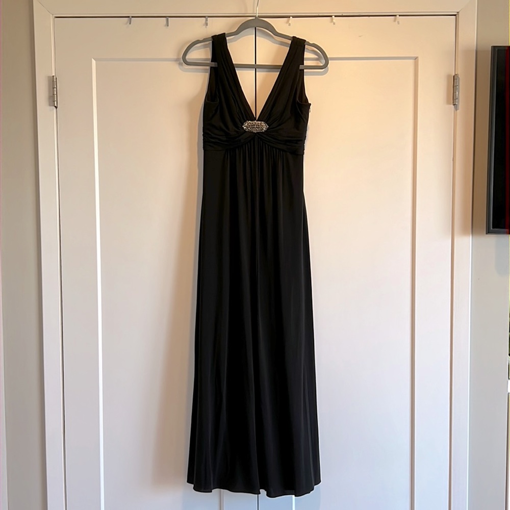 BCBG Maxazria Black Evening Gown - NEVER WORN!